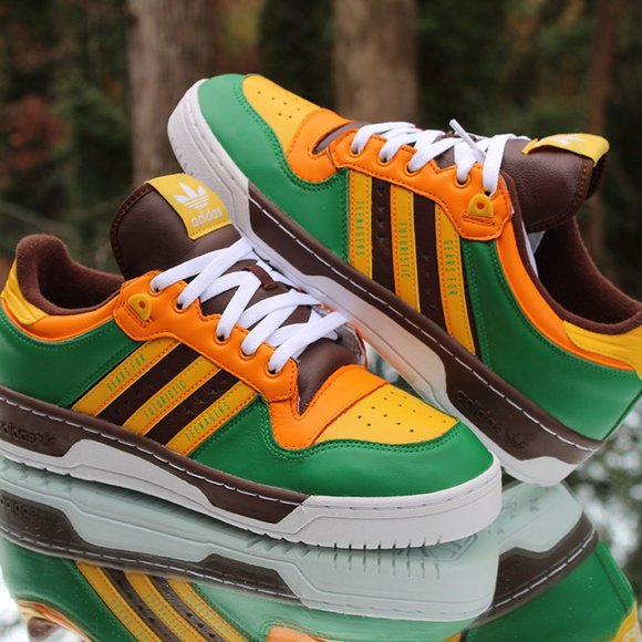 Adidas Rivalry Low Human Made Men's Size 10 - Picture 10 of 12